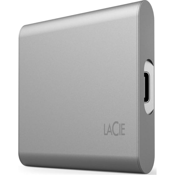 Lacie STKS500400 USB Type-C SSD 500 GB - Γκρι image 2