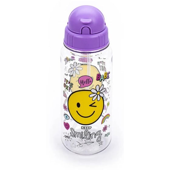 Παγούρι&nbsp;Tri-Coastal&nbsp;Design&nbsp;Πλαστικό&nbsp;Με&nbsp;Καλαμάκι&nbsp;414ml&nbsp;Smile image 1