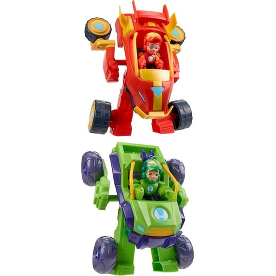 Hasbro Φιγούρα Marvel Iron Man & his Awesome Friends 2 σε 1 - 1 Τμχ Τυχαία Επιλογή Σχεδίου (G12585) image 2