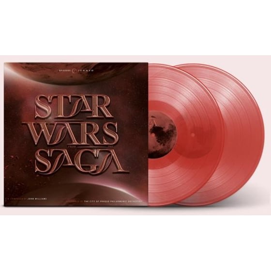 Music From The Star Wars Saga (Transparent Red Vinyl) image 0