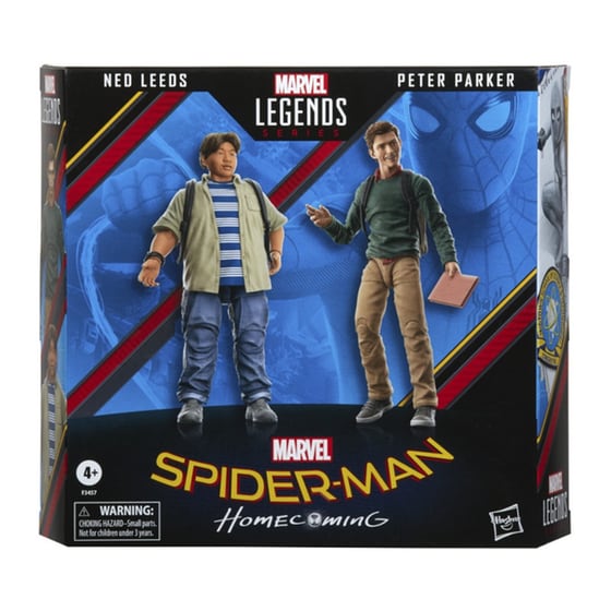 Hasbro Marvel Spider-Man Legends Series 60th Anniversary Peter Parker and Ned Leeds 2-Pack - (F3457) image 0