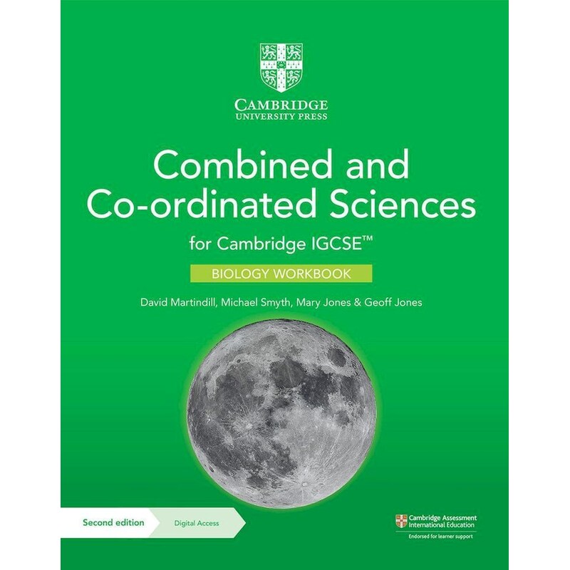 Cambridge Igcse™ Combined And Co-Ordinated Sciences Biology Workbook with Digital Access (2 Years)