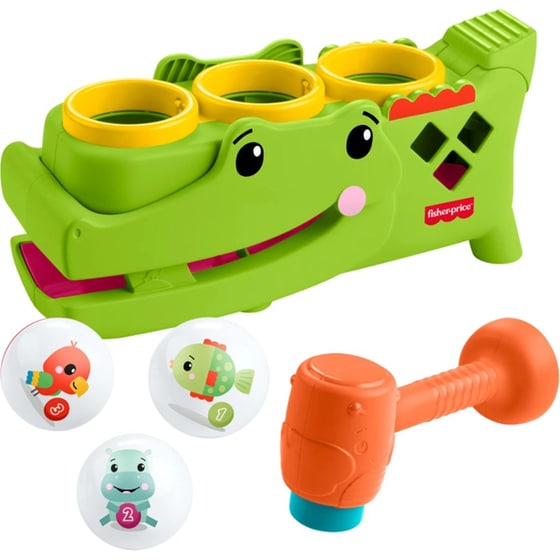Παιχνίδι Fisher Price Κροκόδειλος με Μπαλίτσες image 2