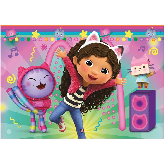 Παιδικό Παζλ Clementoni Super Color DreamWorks Gabby's Dollhouse (2x60 Κομμάτια) image 3