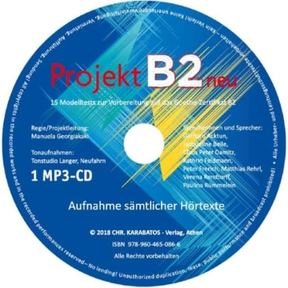 Projekt B2 Neu: Mp3 CD image 0