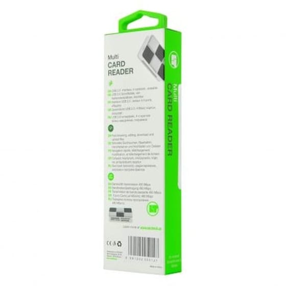 Card reader Lamtech LAM050127 All in 1 Usb 2.0 - Ασημί image 5