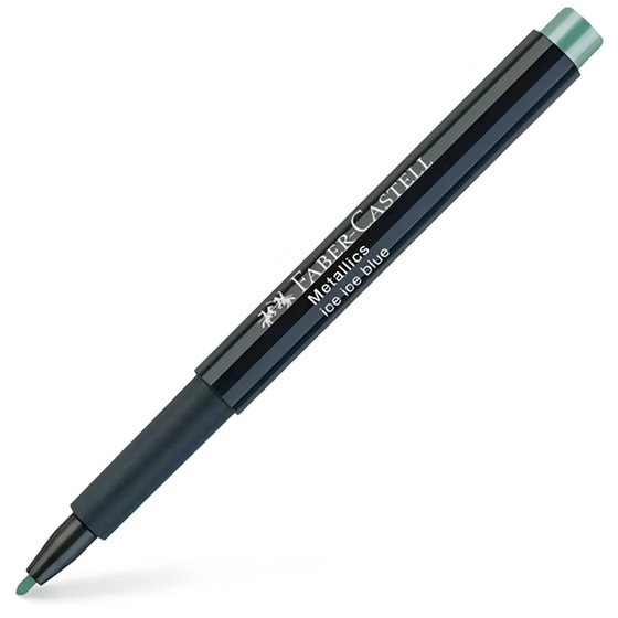 Μαρκαδόρος Γραφής Faber Castell Μεταλλικό Πράσινο 1.5 mm image 1