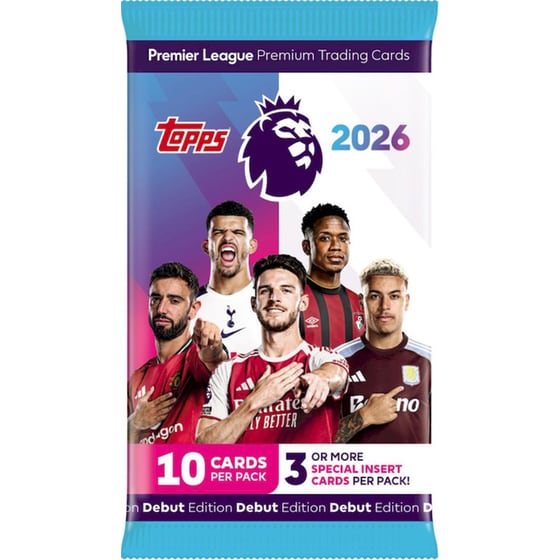 Topps Κάρτες Premier League 2026 Trade Pack image 1