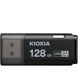 Kioxia 128 GB USB-A 3.2 Stick - Μαύρο