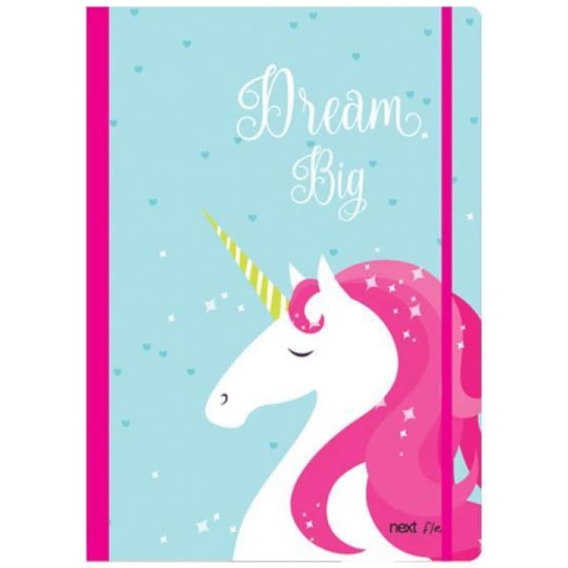 Τετράδιο Σπιράλ NEXT Α4 2 Θεμάτων Unicorn (1 Τεμάχιο)