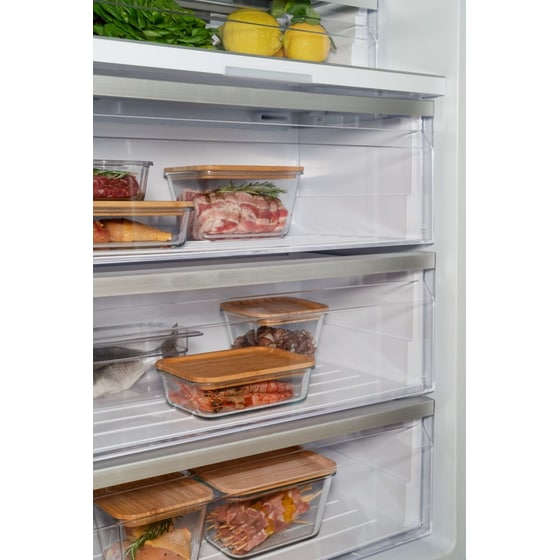 BERTAZZONI RWFL604560S5FPNS No Frost 953 Lt Εντοιχιζόμενο Ψυγείο Ντουλάπα με Συντηρητή Κρασιών image 8