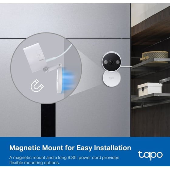 Ενσύρματη IP Camera TP-LINK Tapo C120 2K Box με Αμφίδρομο ήχο image 3
