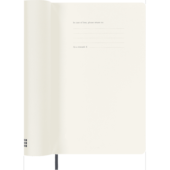 Ακαδημαϊκό Ημερολόγιο Εβδομαδιαίο Moleskine 2024-25 18Μ Large Sap. Blue Soft image 1