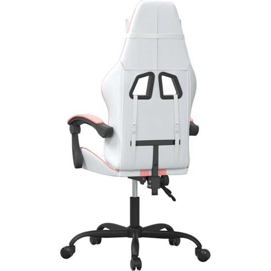 Καρέκλα Gaming VIDAXL 3143827 από Τεχνητό Δέρμα - Λευκό image 4