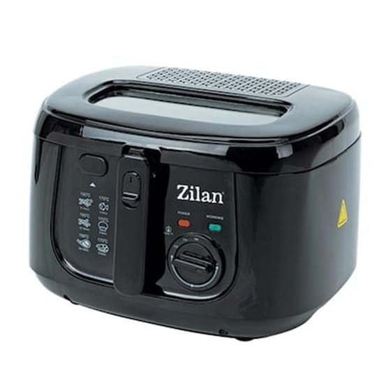 ZILAN ZLN2317 με Καπάκι 1800 W 2.5 L Μαύρο Φριτέζα Λαδιού image 0