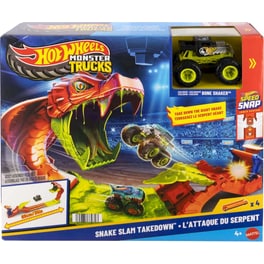 Mattel Hot Wheels Monster Trucks Πίστα Επίθεση Φιδιού