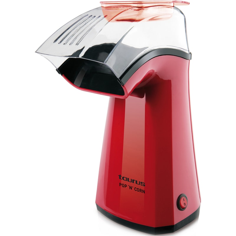 TAURUS TAURUS Red Edition Popncorn 1100 W Κόκκινο Μηχανή Pop-Corn