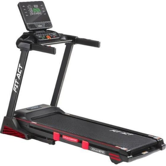 FIT ACT 1275 Ηλεκτρικός Διάδρομος Γυμναστικής Μαύρο-Κόκκινο image 3