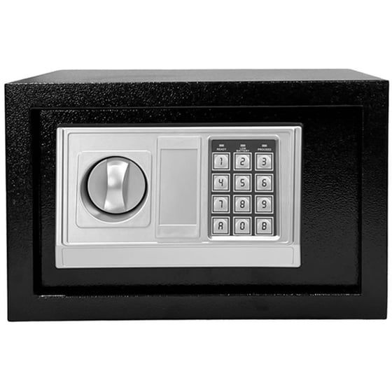 Χρηματοκιβώτιο Sonora SB-8 με Ηλεκτρονική Κλειδαριά  32.8x24.5x23 cm - Μαύρο image 3