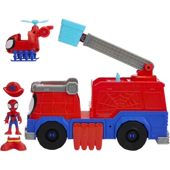 Marvel Spidey and his Amazing Friends Rescue-Webs Fire engine image 6