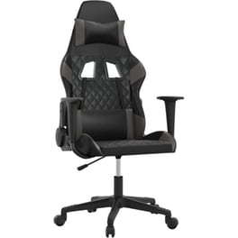 Καρέκλα Gaming VIDAXL 3143757 από Τεχνητό Δέρμα - Γκρι