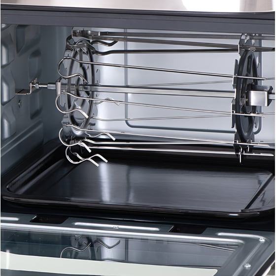 ADLER AD-6309 με Πόρτα 2500 W 13 L Μαύρο Φριτέζα - Φουρνάκι Αέρος image 2