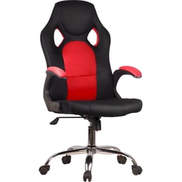 Καρέκλα Γραφείου/ Gaming ArteLibre Ιαχή από Ύφασμα Mesh - Κόκκινη/Μαύρη