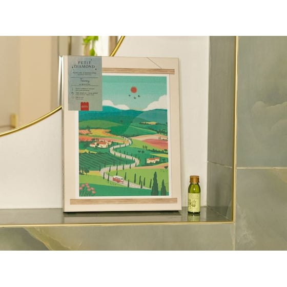 Σετ Δημιουργίας La Petite Epicerie Μικρό Κουτί με Διαμάντια - Ζωγραφική με Διαμάντια στην Τοσκάνη από τον Nidhi Kachhadiya image 1