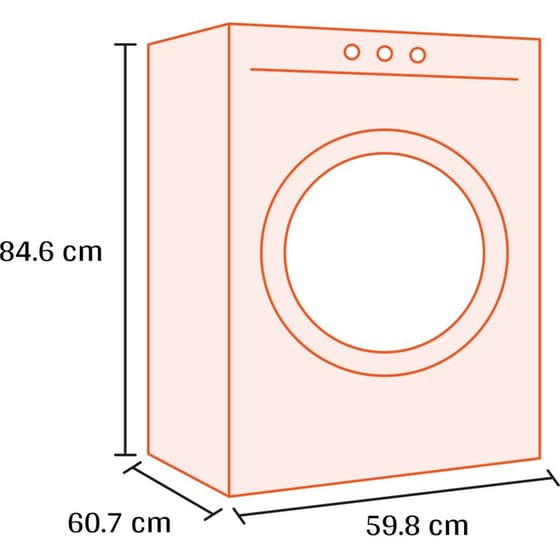 WHIRLPOOL WP C8 WBS EE 8 kg με Αντλία Θερμότητας Λευκό Στεγνωτήριο Ρούχων image 1