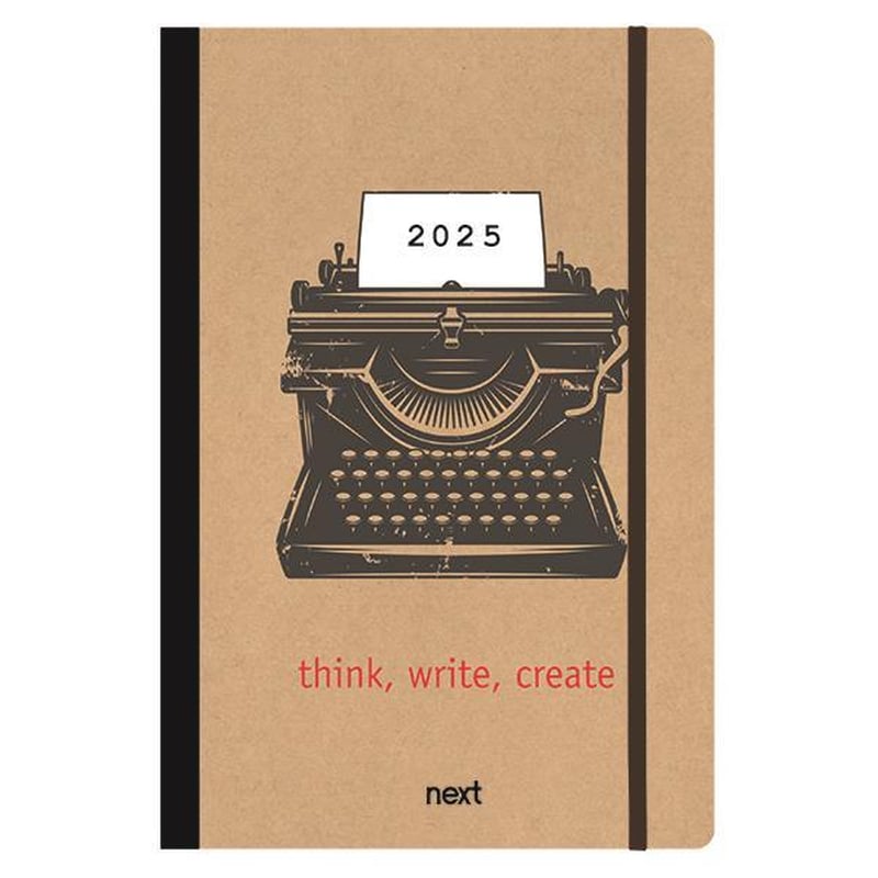 NEXT Next Ημερολόγιο 2025 Trends Ημερήσιο Flexi Με Λάστιχο 14x21εκ. Typing