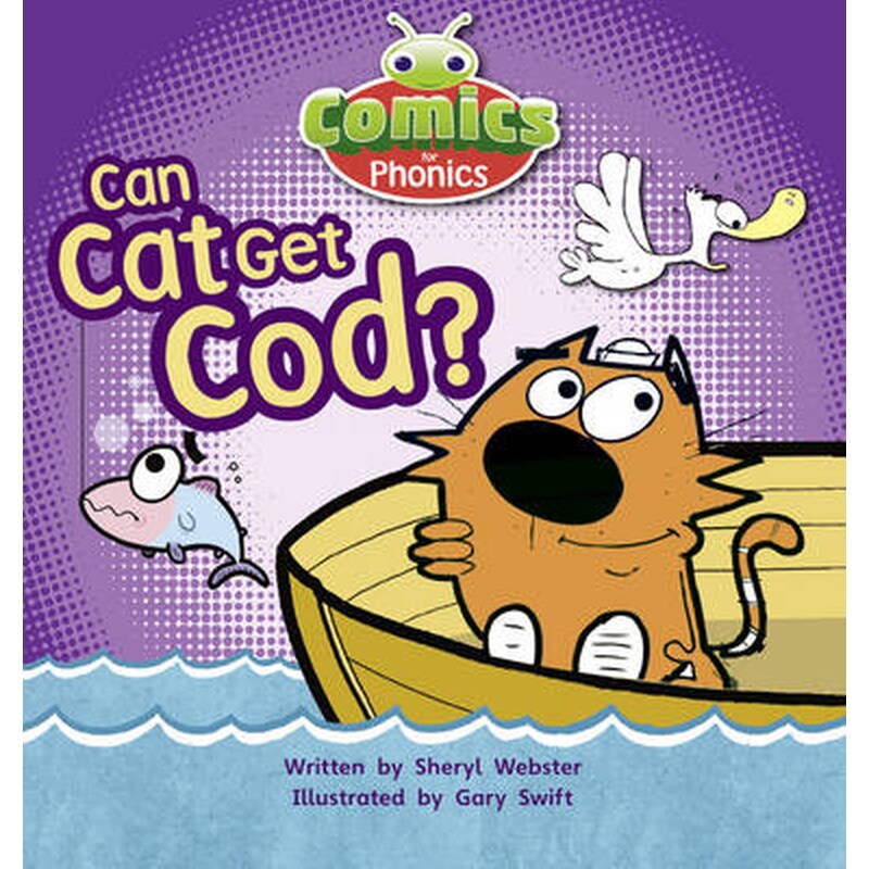 Bug Club Comics for Phonics Reception Phase 2 Set 04 Can Cat Get Cod?