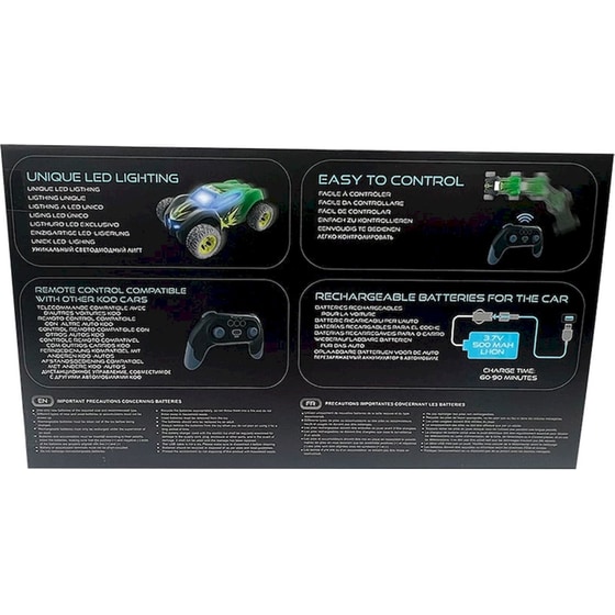 Τηλεκατευθυνόμενο Αυτοκίνητο Koo Kotaro 020 R/C 2.4Ghz 1:20 με LED Φώτα image 3