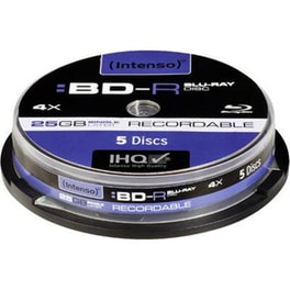 INTENSO 5001111 BLU-RAY 25GB 4X SPEED RECORDABLE