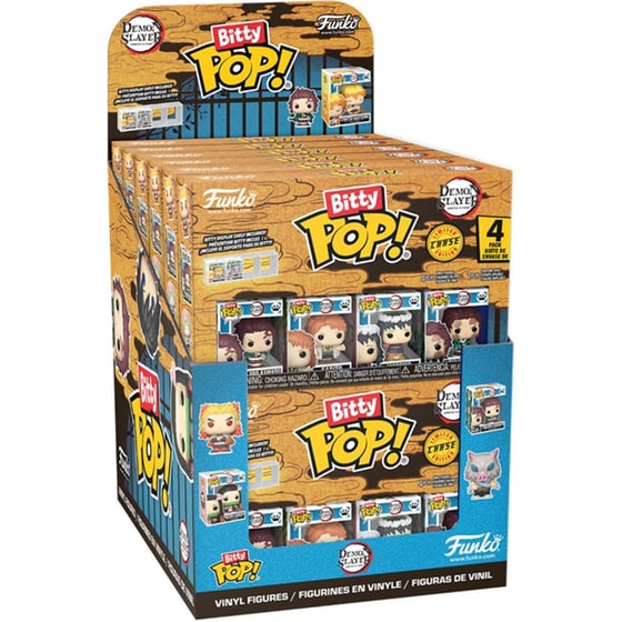 Funko Bitty Pop! 4-Pack: Demon Slayer - Tanjiro Kamado - Sabito - Makomo* (Mystery) Vinyl Figures image 13