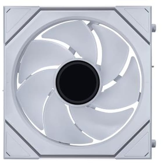 Case Fan Lian Li UNI SL-INF Wireless 120 με ARGB Φωτισμό και Σύνδεση 4-Pin PWM - Λευκό image 1