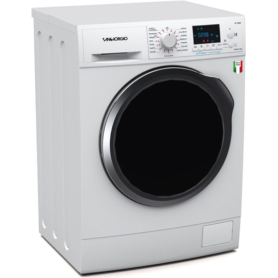 SANGIORGIO F1014DI8C 10 kg 1.400 Στροφές Λευκό Πλυντήριο Ρούχων image 2