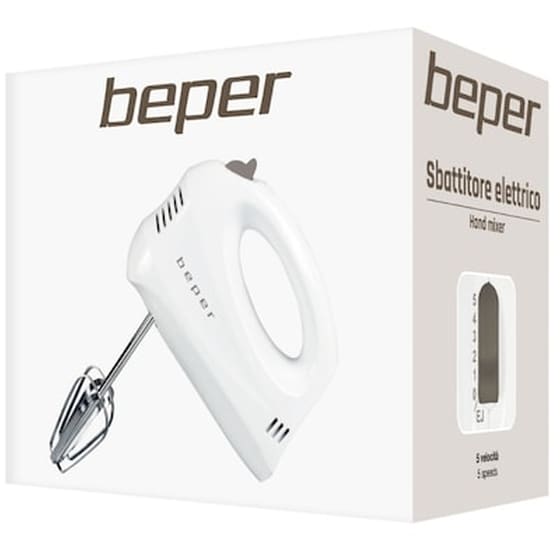 BEPER BP.304 150W Λευκό Μίξερ Xειρός image 3