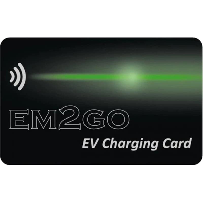 Online Κάρτα RFID EM2GO 85.5 x 54 mm για Σταθμό Φόρτισης AC Wallbox με OCPP