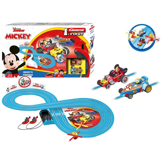 Carrera 1.First: Disney Junior - Mickey's Fun Race Τηλεκατευθυνόμενα Αυτοκίνητα σε Πίστα (20063045) image 1