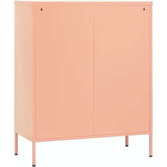 Ντουλάπι Γραφείου VidaXL από Ατσάλι 80x35x101.5 cm - Ροζ image 5