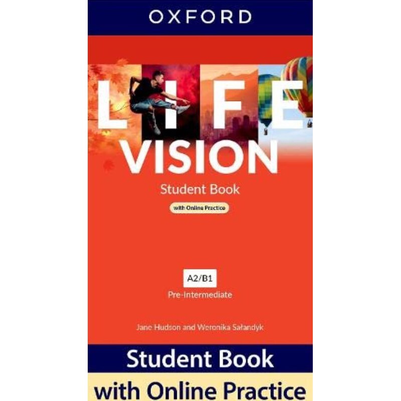 Life Vision: Pre-Intermediate: Student Book with Online Practice: Print Student Book and 2 years access to Student Resources