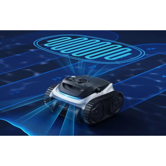 BUBLUE C10-WH-EU για Πισίνες Γκρι/Μαύρο Σκούπα Ρομπότ image 8