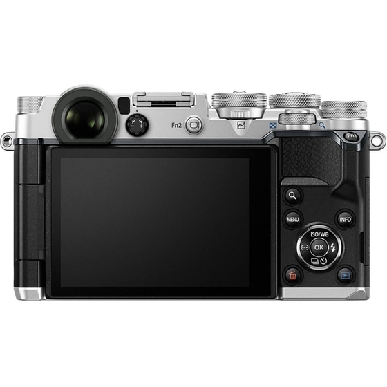 Mirrorless Camera Olympus Pen F & EW-M 17mm f/1.8 - Ασημί image 3