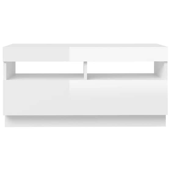 Έπιπλο Τηλεόρασης  VidaXLαπό Μοριοσανίδα  80x35x40 cm  - Λευκό image 9