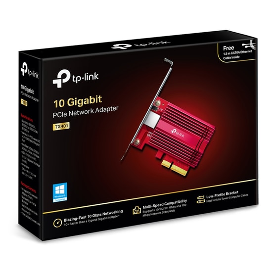 TP-LINK ΤΧ401 Κάρτα Δικτύου PCIe Ενσύρματη Σύνδεση 10Gbps image 3