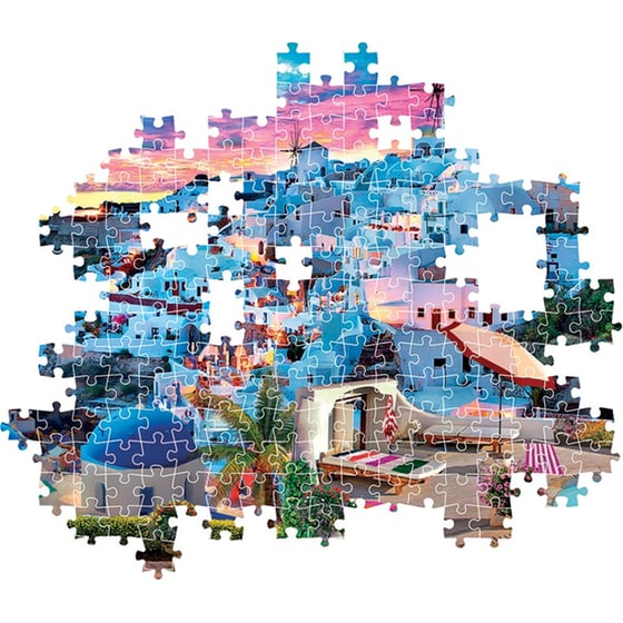 Παζλ Clementoni High Quality Collection Σαντορίνη - Compact Box (500 Κομμάτια) image 2