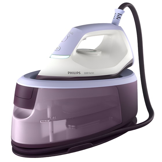 PHILIPS PSG3000/30 6 bar με Δοχείο Nερού 1.4 L Μωβ Σύστημα Σιδερώματος image 0