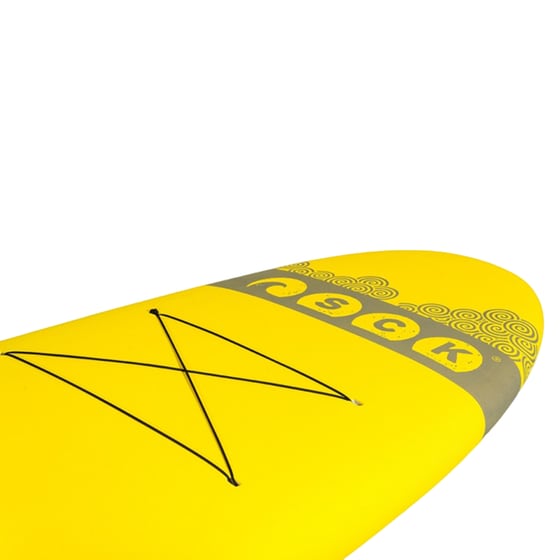 Σανίδα SUP SCK Soft-Top Pineapple 350 x 82 cm - Κίτρινη image 4