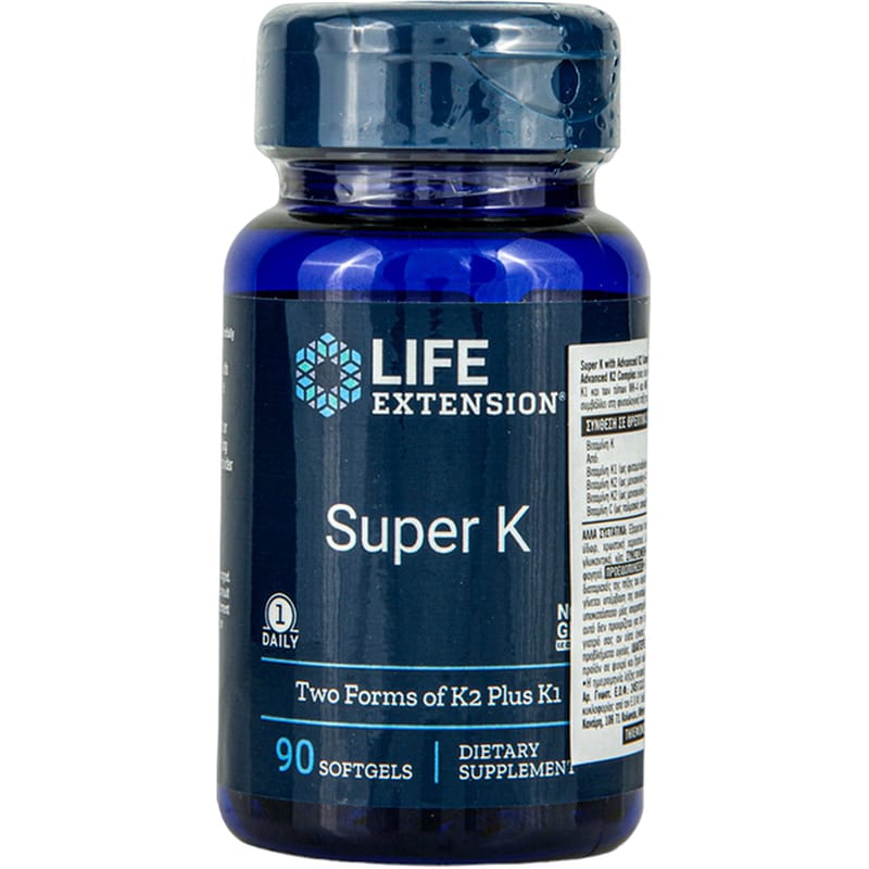 Life Extension Super K - 90 κάψουλες