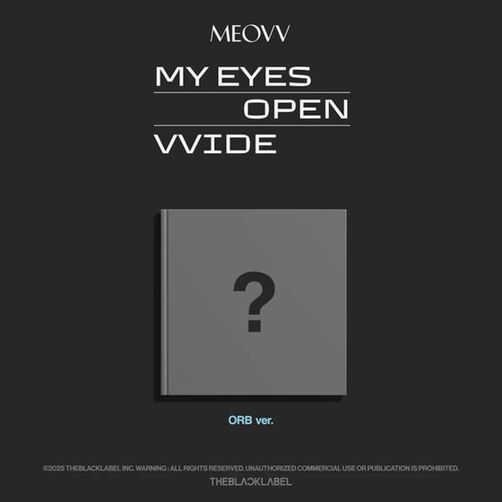 1st EP Album My Eyes Open Vvide (Orb Ver.) image 0